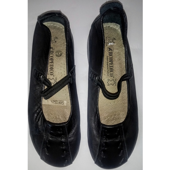 Arcopedico Black Leather Mary Janes - Picture 4 of 7